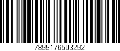 Código de barras (EAN, GTIN, SKU, ISBN): '7899176503292'