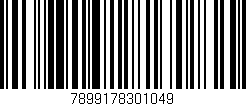 Código de barras (EAN, GTIN, SKU, ISBN): '7899178301049'