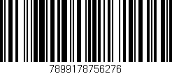 Código de barras (EAN, GTIN, SKU, ISBN): '7899178756276'