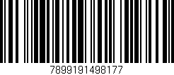 Código de barras (EAN, GTIN, SKU, ISBN): '7899191498177'