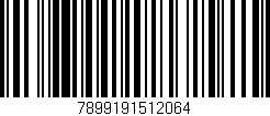 Código de barras (EAN, GTIN, SKU, ISBN): '7899191512064'