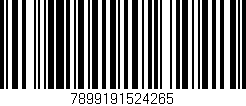 Código de barras (EAN, GTIN, SKU, ISBN): '7899191524265'