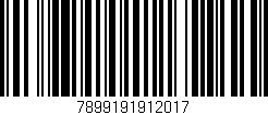 Código de barras (EAN, GTIN, SKU, ISBN): '7899191912017'