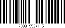 Código de barras (EAN, GTIN, SKU, ISBN): '7899195241151'