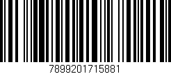 Código de barras (EAN, GTIN, SKU, ISBN): '7899201715881'