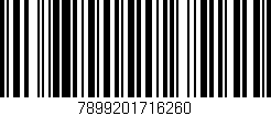 Código de barras (EAN, GTIN, SKU, ISBN): '7899201716260'