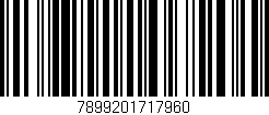 Código de barras (EAN, GTIN, SKU, ISBN): '7899201717960'