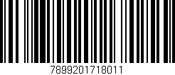 Código de barras (EAN, GTIN, SKU, ISBN): '7899201718011'