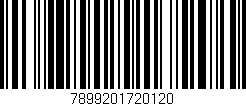 Código de barras (EAN, GTIN, SKU, ISBN): '7899201720120'