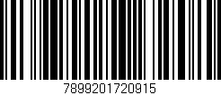 Código de barras (EAN, GTIN, SKU, ISBN): '7899201720915'