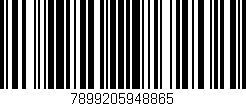 Código de barras (EAN, GTIN, SKU, ISBN): '7899205948865'