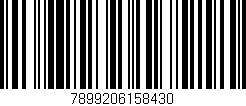 Código de barras (EAN, GTIN, SKU, ISBN): '7899206158430'