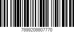 Código de barras (EAN, GTIN, SKU, ISBN): '7899208807770'