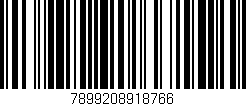 Código de barras (EAN, GTIN, SKU, ISBN): '7899208918766'