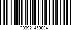 Código de barras (EAN, GTIN, SKU, ISBN): '7899214630041'
