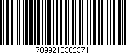 Código de barras (EAN, GTIN, SKU, ISBN): '7899218302371'