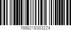 Código de barras (EAN, GTIN, SKU, ISBN): '7899218303224'