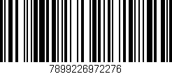 Código de barras (EAN, GTIN, SKU, ISBN): '7899226972276'