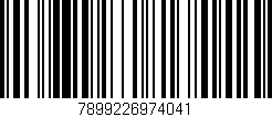 Código de barras (EAN, GTIN, SKU, ISBN): '7899226974041'