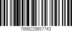Código de barras (EAN, GTIN, SKU, ISBN): '7899229657743'