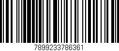 Código de barras (EAN, GTIN, SKU, ISBN): '7899233786361'