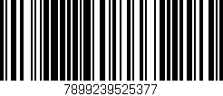 Código de barras (EAN, GTIN, SKU, ISBN): '7899239525377'