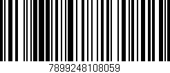 Código de barras (EAN, GTIN, SKU, ISBN): '7899248108059'
