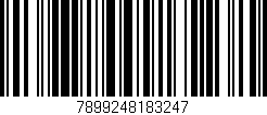 Código de barras (EAN, GTIN, SKU, ISBN): '7899248183247'