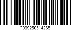 Código de barras (EAN, GTIN, SKU, ISBN): '7899250614265'