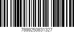 Código de barras (EAN, GTIN, SKU, ISBN): '7899250831327'