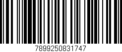 Código de barras (EAN, GTIN, SKU, ISBN): '7899250831747'