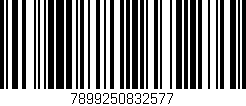Código de barras (EAN, GTIN, SKU, ISBN): '7899250832577'