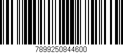 Código de barras (EAN, GTIN, SKU, ISBN): '7899250844600'