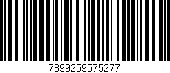 Código de barras (EAN, GTIN, SKU, ISBN): '7899259575277'