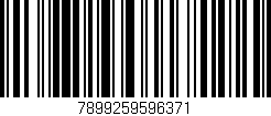 Código de barras (EAN, GTIN, SKU, ISBN): '7899259596371'