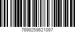 Código de barras (EAN, GTIN, SKU, ISBN): '7899259621097'