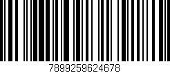 Código de barras (EAN, GTIN, SKU, ISBN): '7899259624678'