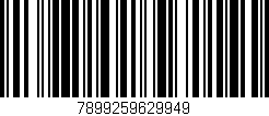 Código de barras (EAN, GTIN, SKU, ISBN): '7899259629949'