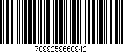 Código de barras (EAN, GTIN, SKU, ISBN): '7899259660942'