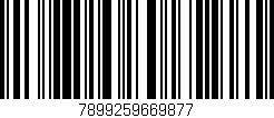 Código de barras (EAN, GTIN, SKU, ISBN): '7899259669877'