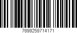 Código de barras (EAN, GTIN, SKU, ISBN): '7899259714171'