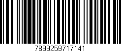Código de barras (EAN, GTIN, SKU, ISBN): '7899259717141'