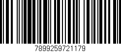 Código de barras (EAN, GTIN, SKU, ISBN): '7899259721179'