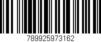 Código de barras (EAN, GTIN, SKU, ISBN): '789925973162'