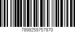 Código de barras (EAN, GTIN, SKU, ISBN): '7899259757970'