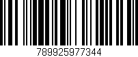 Código de barras (EAN, GTIN, SKU, ISBN): '789925977344'