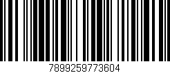 Código de barras (EAN, GTIN, SKU, ISBN): '7899259773604'