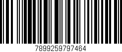 Código de barras (EAN, GTIN, SKU, ISBN): '7899259797464'