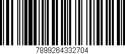 Código de barras (EAN, GTIN, SKU, ISBN): '7899264332704'