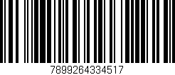 Código de barras (EAN, GTIN, SKU, ISBN): '7899264334517'